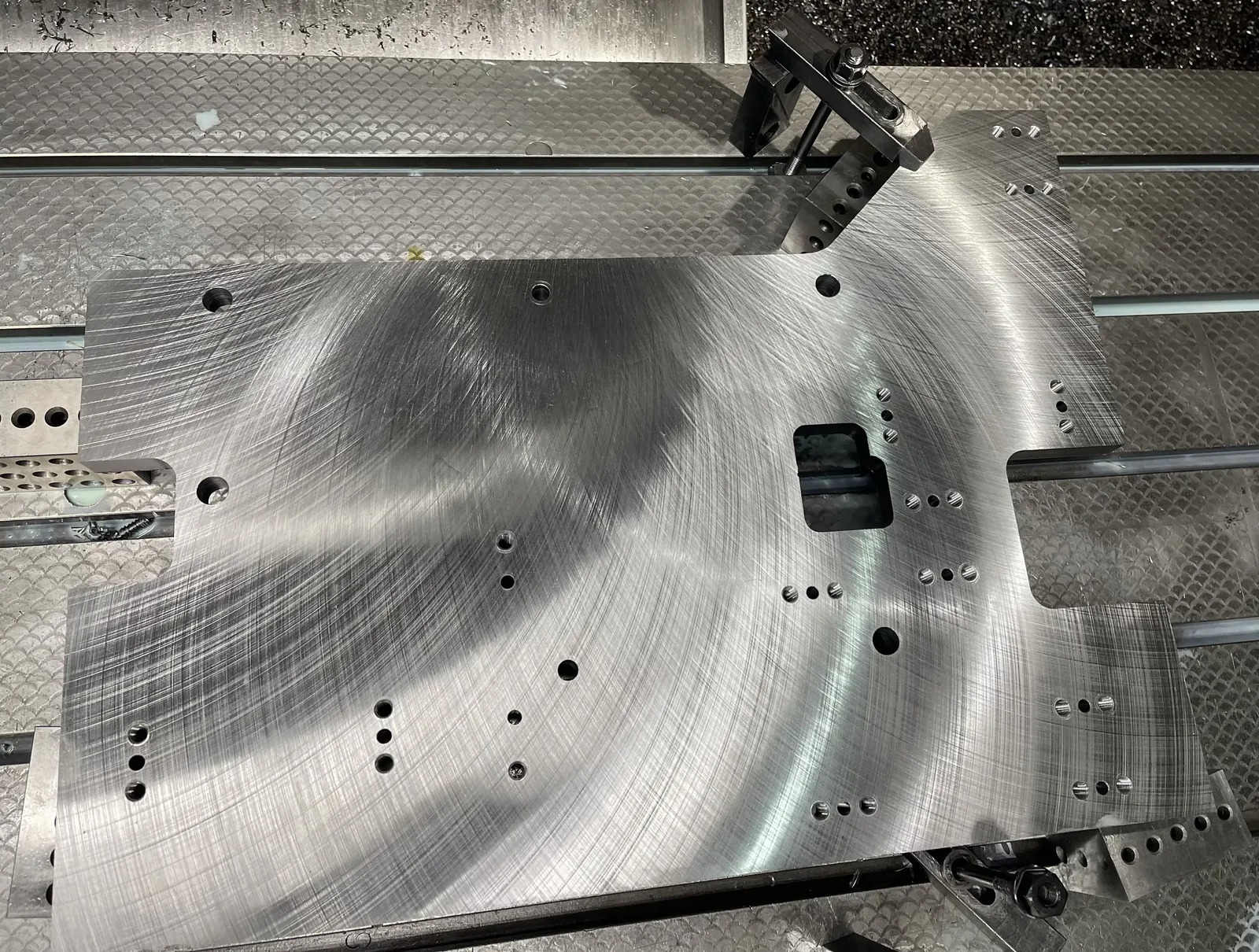 Precision CNC-machined part manufactured at Carpatians MFG in Troy, Michigan.