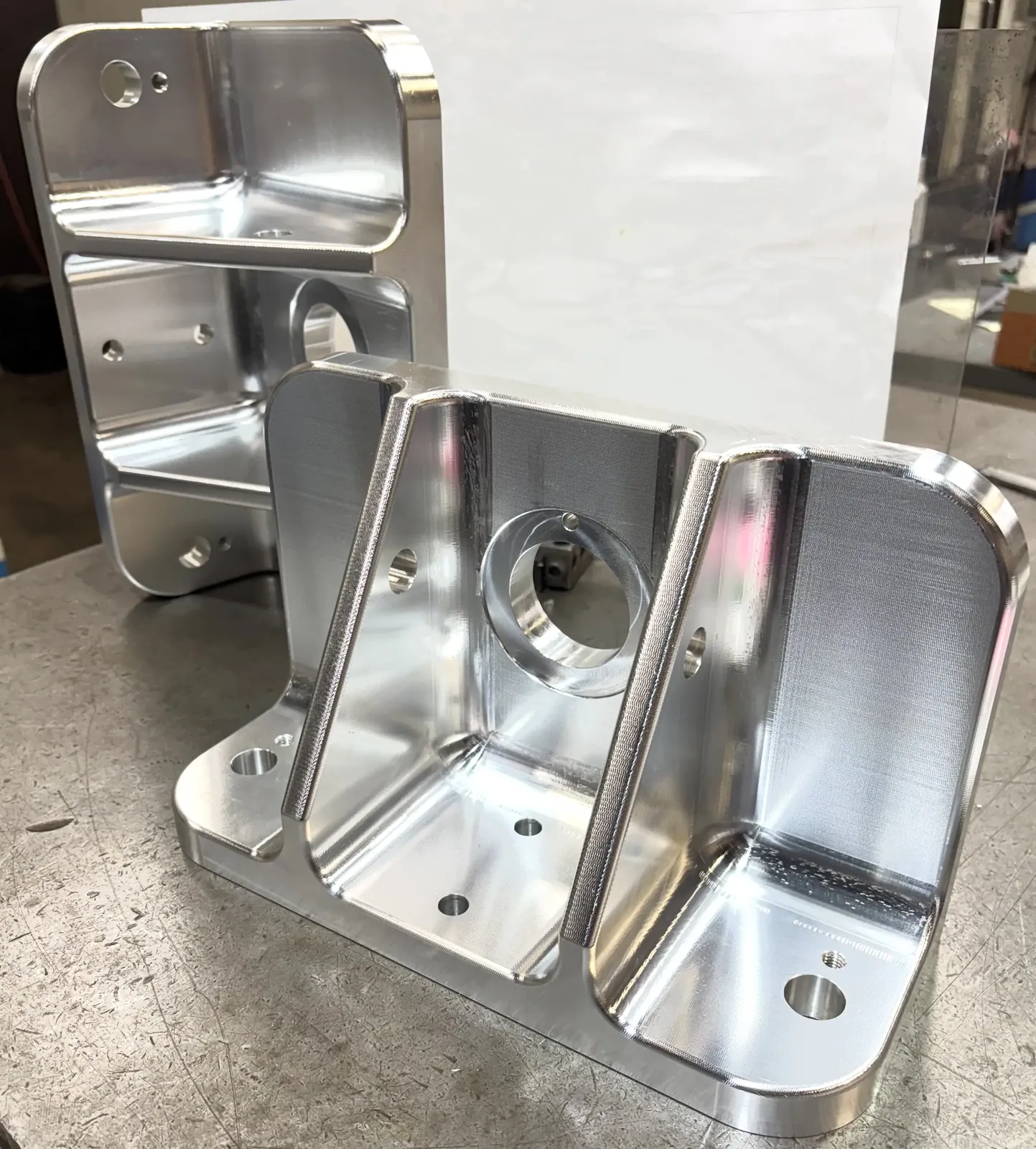 Precision CNC-machined part manufactured at Carpatians MFG in Troy, Michigan.