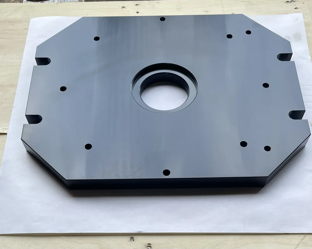 Precision CNC-machined part manufactured at Carpatians Manufacturing in Troy, Michigan.