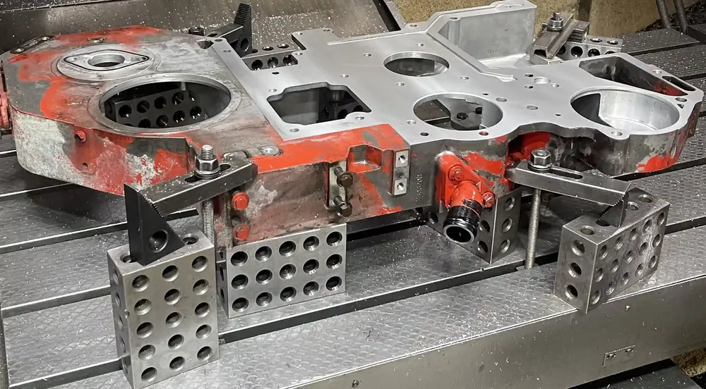 Precision CNC-machined part manufactured at Carpatians Manufacturing in Troy, Michigan.