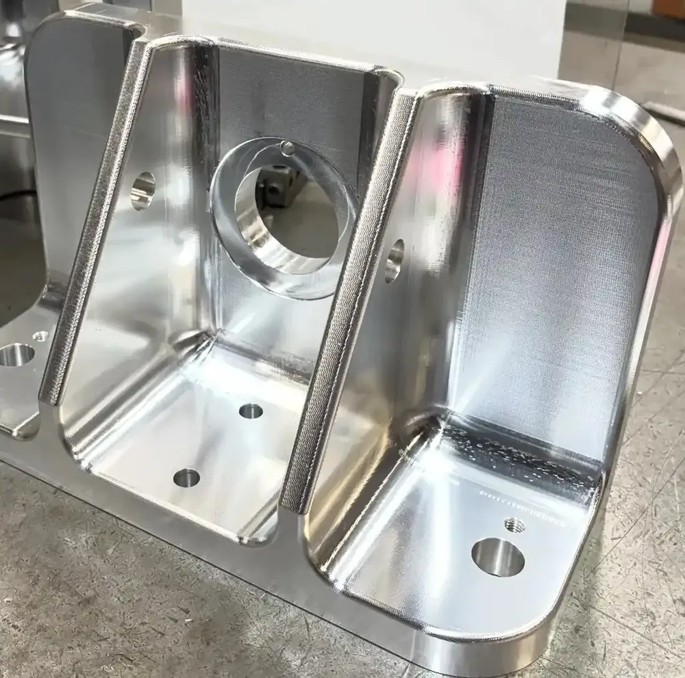 Precision CNC-machined part manufactured at Carpatians Manufacturing in Troy, Michigan.