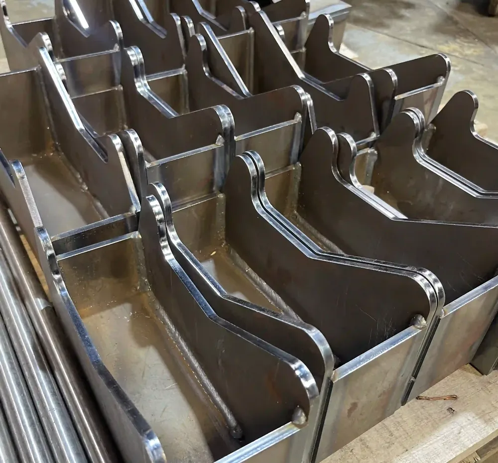 Precision CNC-machined part manufactured at Carpatians Manufacturing in Troy, Michigan.