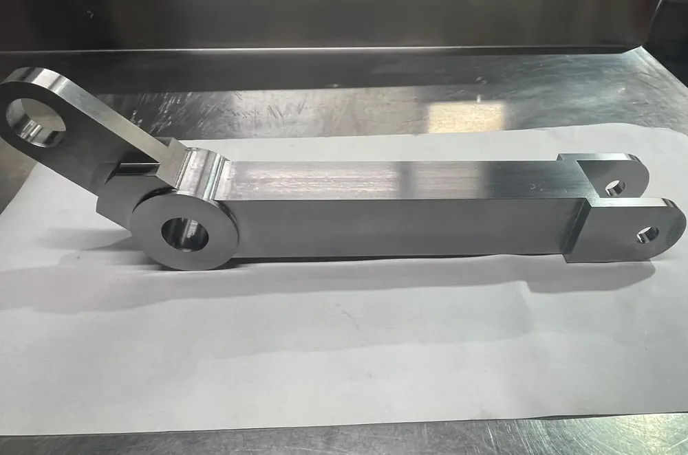 Precision CNC-machined part manufactured at Carpatians Manufacturing in Troy, Michigan.